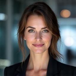 Ritratto professionale dell'Ing. Elena Conti, esperta di tecnologia e benessere digitale.