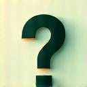 Icona di un punto interrogativo su sfondo verde, simboleggiando un quiz interattivo.