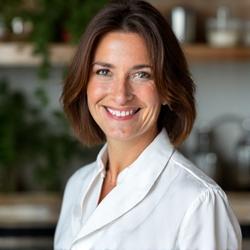 Ritratto professionale di Sofia Verdi, nutrizionista